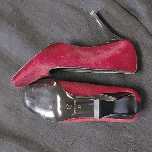 Andrew Stevens red Heels Sz 7 - Picture 2 of 6